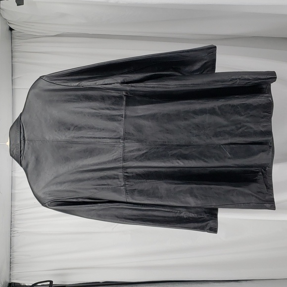 Croft & Barrow Lambskin Leather Fully Lined Hidden Buttons Side Seam Pocket XL - Picture 7 of 11